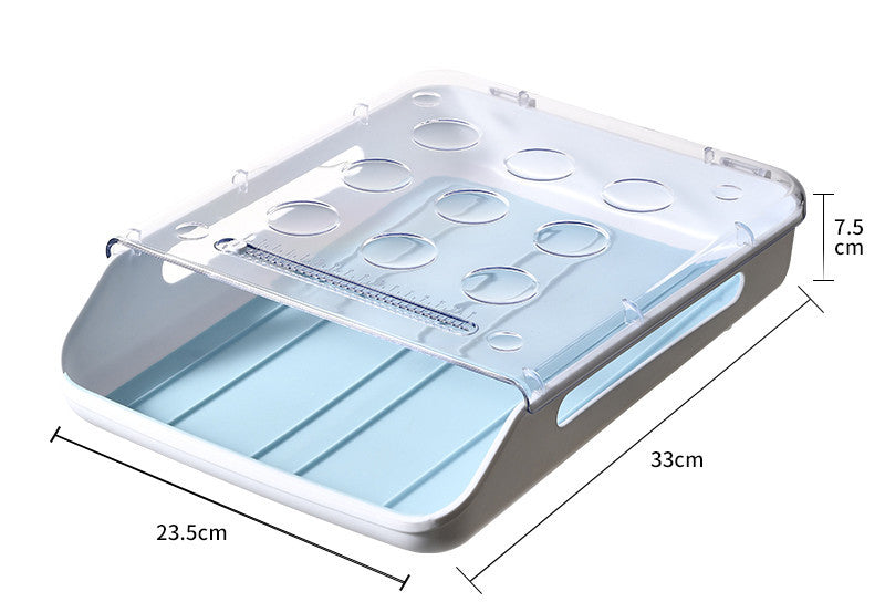 Egg Storage Box Refrigerator Special Drawer Rolling