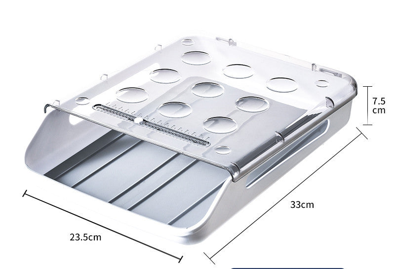 Egg Storage Box Refrigerator Special Drawer Rolling